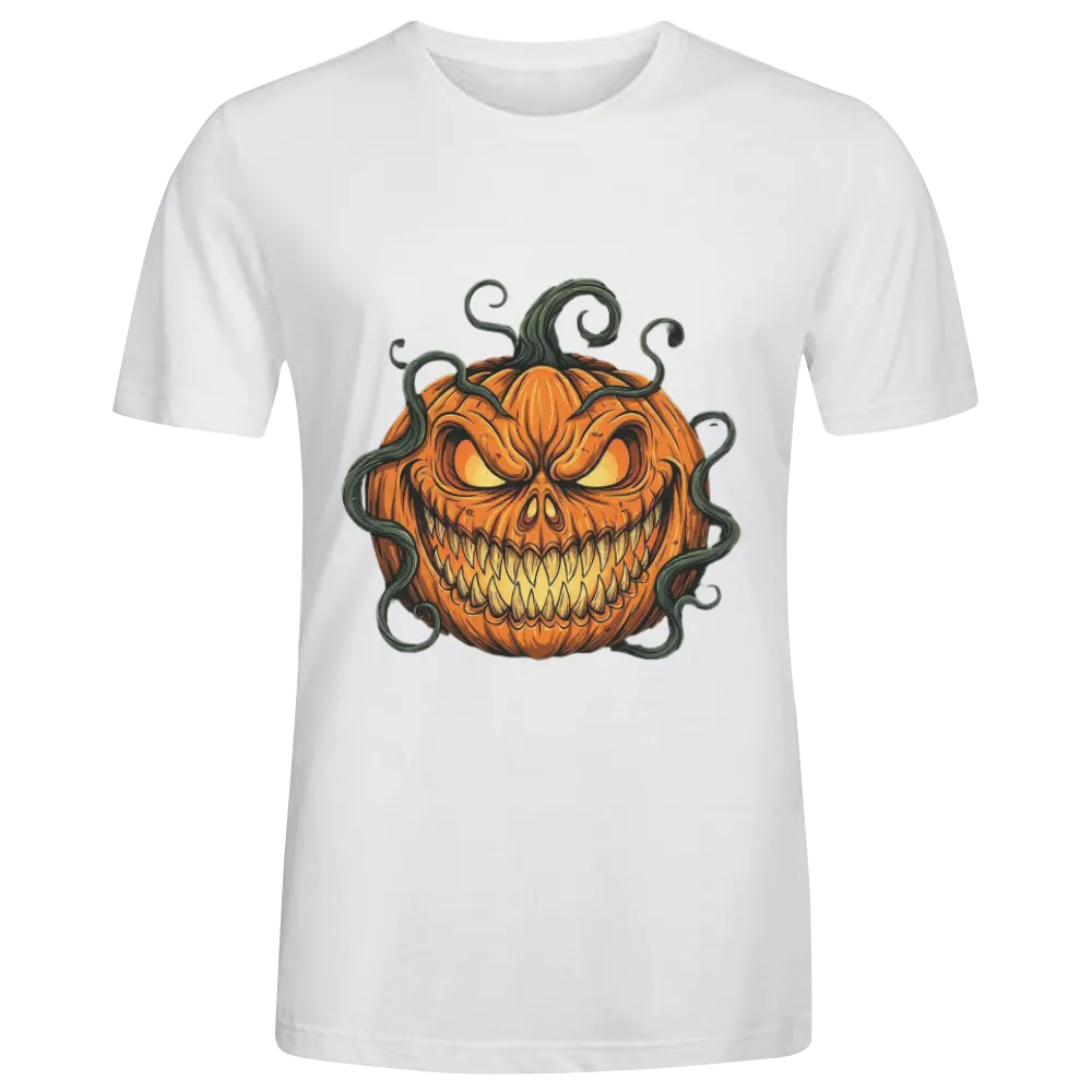 Scary Halloween Pumpkin Graphic Tee