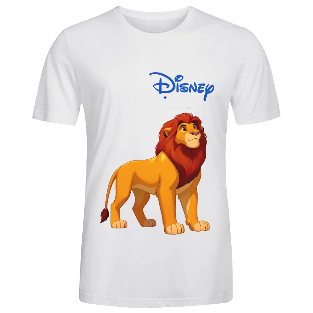 Disney The Lion King Simba Graphic T - Shirt - Embrace the King of the Pride Lands!