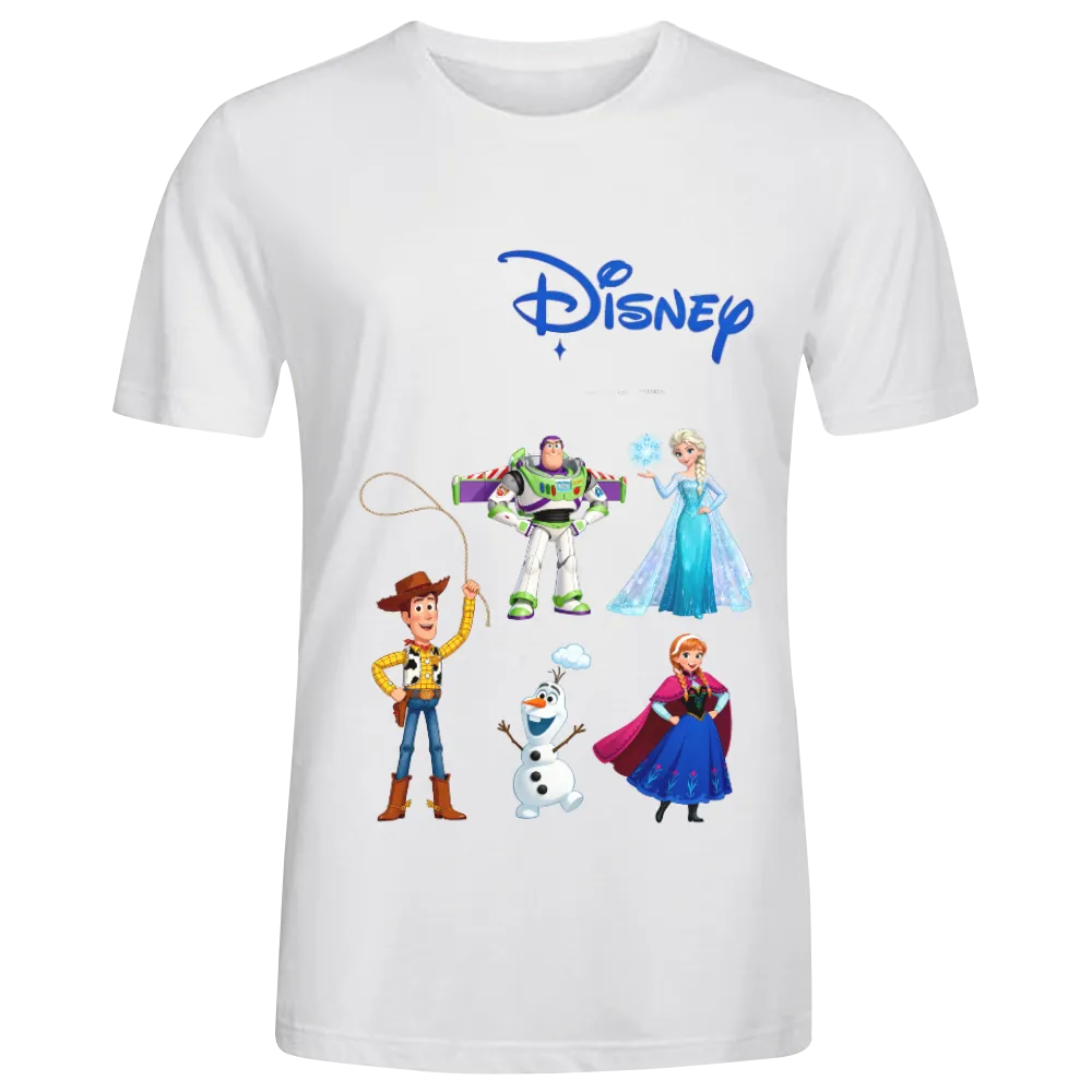 Disney Classics T-Shirt Woody Buzz Elsa Anna  Olaf