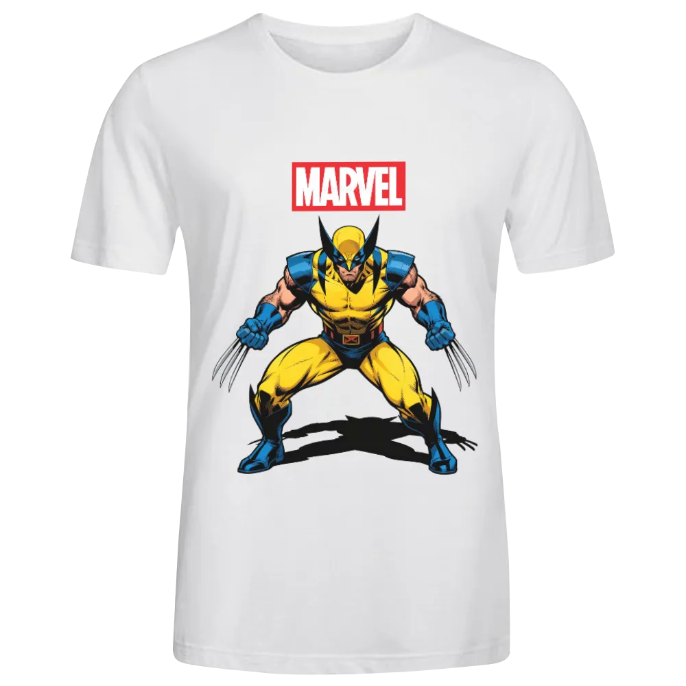 Marvel Wolverine Graphic T - Shirt - Unleash the Adamantium Fury!