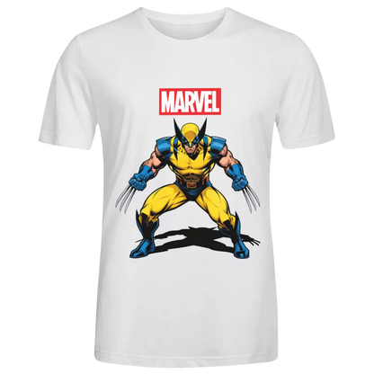 Marvel Wolverine Graphic T - Shirt - Unleash the Adamantium Fury!