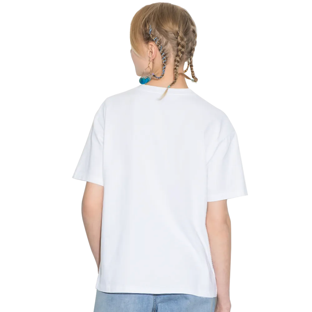 Halloween Graphic & Letter Print T-Shirt, Casual Short Sleeve Top For Spring & Summer