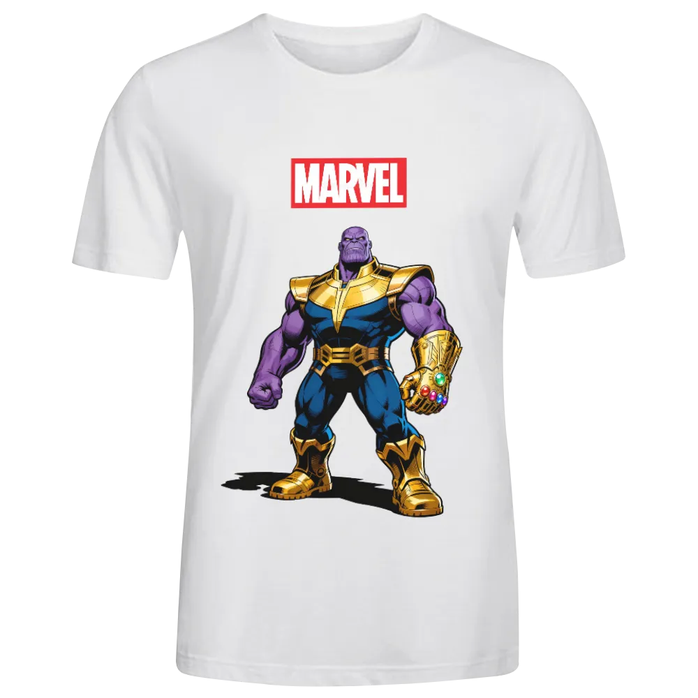 Marvel Thanos Graphic T - Shirt - Wield the Power of the Infinity Gauntlet!