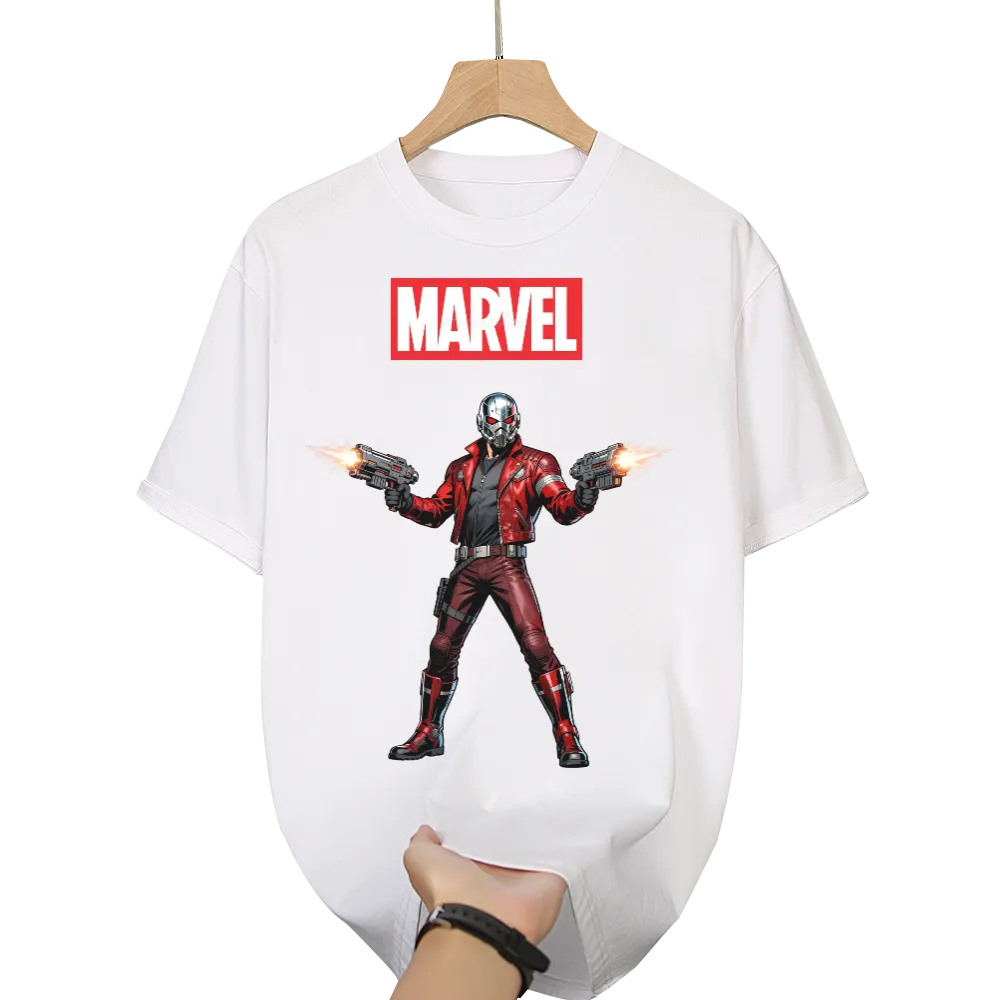 Marvel Star - Lord Graphic T - Shirt - Embrace the Swagger of the Galaxy's Legendary Outlaw!
