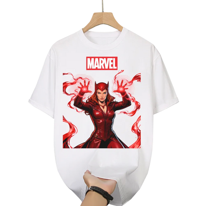 Marvel Scarlet Witch Graphic T - Shirt - Unleash the Chaos Magic!
