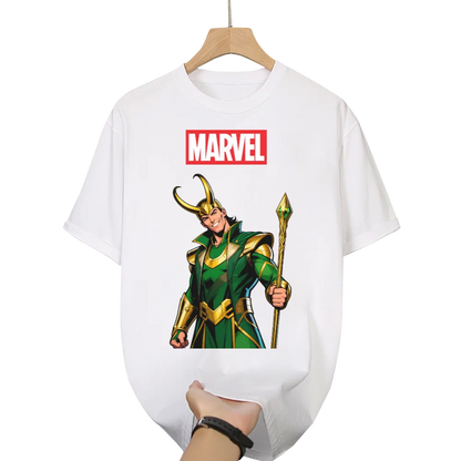 Marvel Loki Graphic T - Shirt - Channel the Mischievous Charm of the God of Mischief!