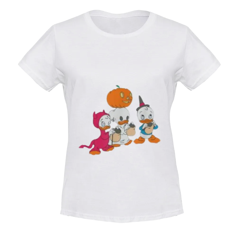 DuckTales Halloween Trick Or Treat Costume Portrait T-Shirt