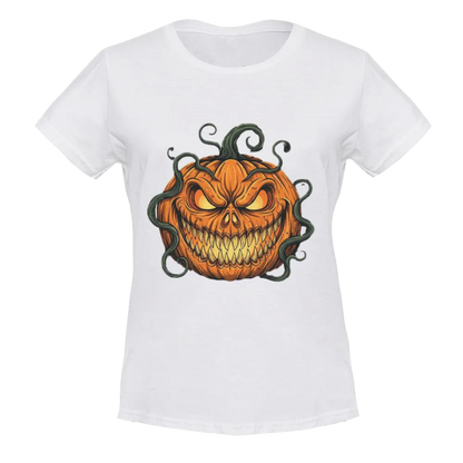 Scary Halloween Pumpkin Graphic Tee