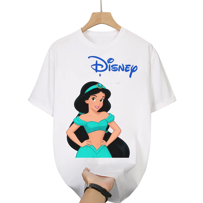 Disney Jasmine Unisex Black T - Shirt