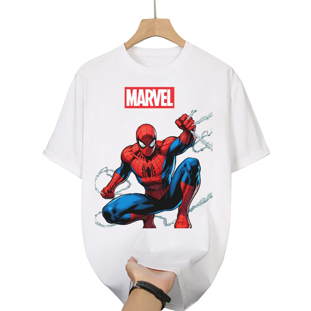 Marvel Spider - Man Graphic T - Shirt - Swing into Action with the Friendly Neighborhood Hero!