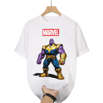 Marvel Thanos Graphic T - Shirt - Wield the Power of the Infinity Gauntlet!