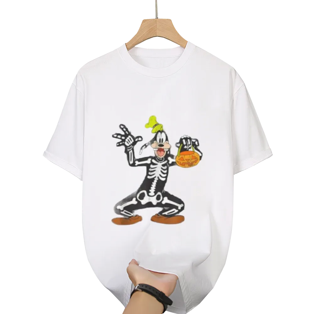 Goofy Skeleton Halloween T-Shirt