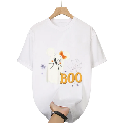 Disney Minnie Mouse Cute Little Ghost Boo Halloween T-Shirt