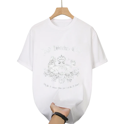 Disney Villains Bad Witches Club Group Shot Vintage T-Shirt